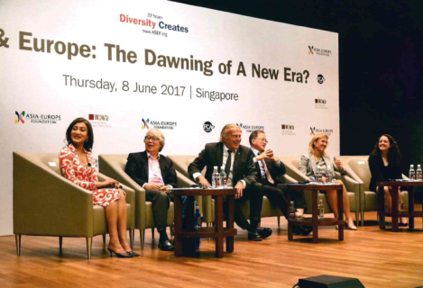 Towards entry "Professor Haussmann participated in the Board of Governors’ Meeting of the Asia-Europe Foundation in Singapore on June 8, 2017"